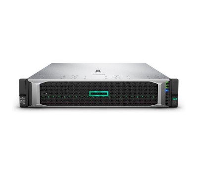 Сервер HPE Proliant DL380 Gen10/ 2x Xeon Gold 6130/ 64GB/ P408i-aFBWC (2GB/ RAID 0/1/10/5/50/6/60)/ noHDD (8/24+6up) SFF/ DVD-RW/ iLOadv/ 6HPFans/ 4x 1GbE/ 2x 10/25Gb 631 SFP/ EasyRK+CMA/ 2x 800W (879938-B21)